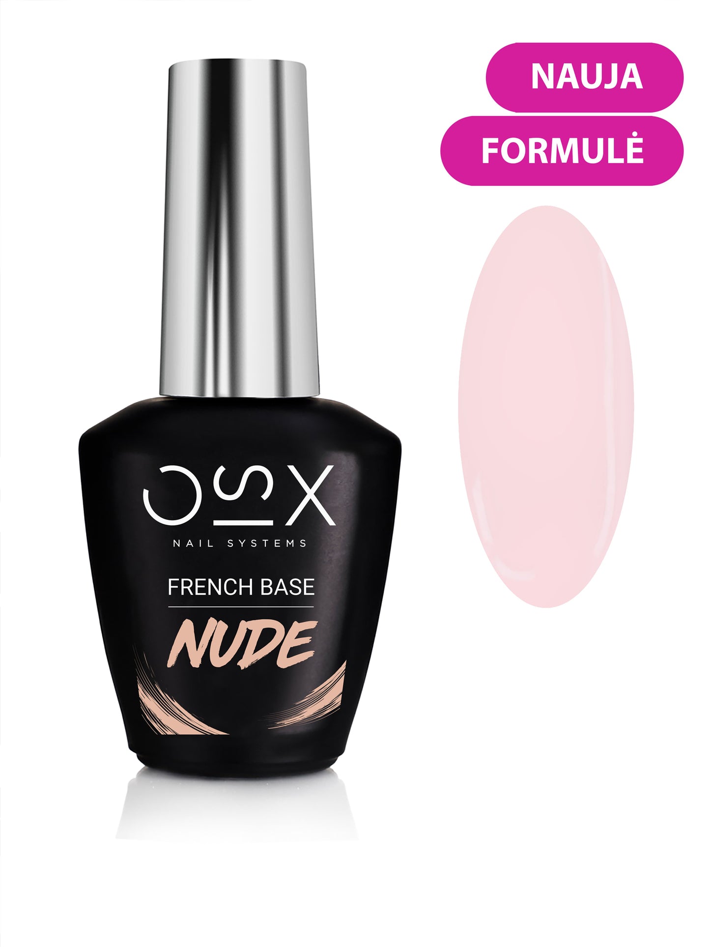 Nude French Base (HEMA free) - Maskuojanti bazė 12ml