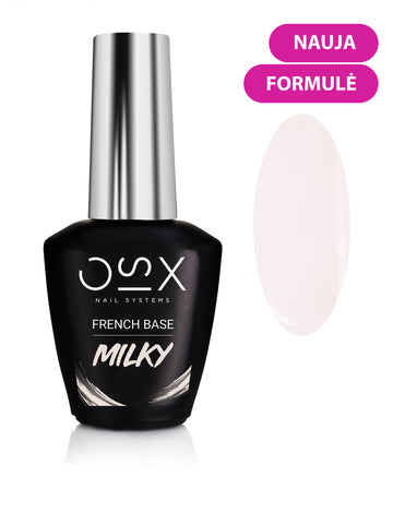 Milky French Base (HEMA free) - Maskuojanti bazė 12ml