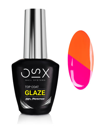 Glaze Top Coat - Topas su UV filtru 12ml