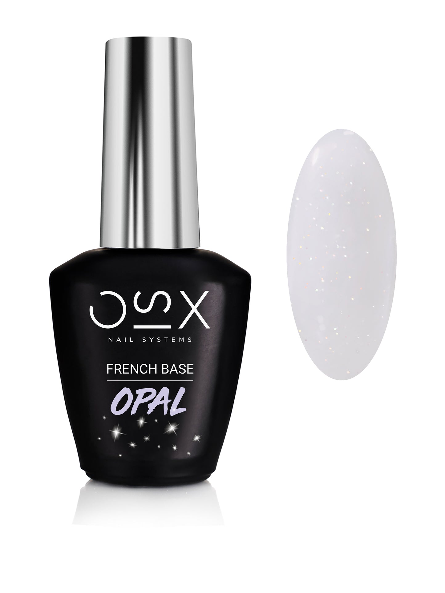 Opal French Base (HEMA free)- Blizgi maskuojanti bazė 12ml